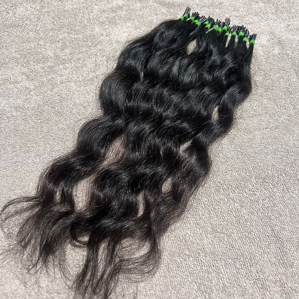 I TIP WAVY HAIR EXTENSIONS