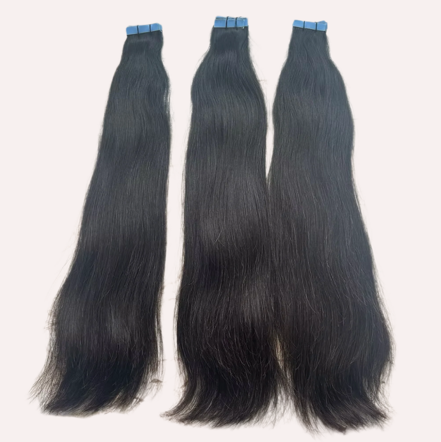 INVISIBLE TAPE NATURAL STRAIGHT HAIR EXTENSIONS