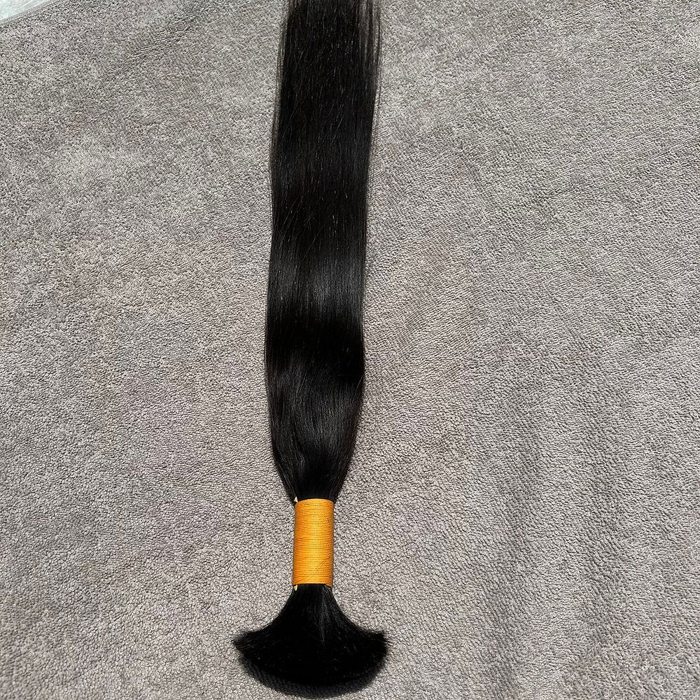 RAW NATURAL STRAIGHT BULK HAIR