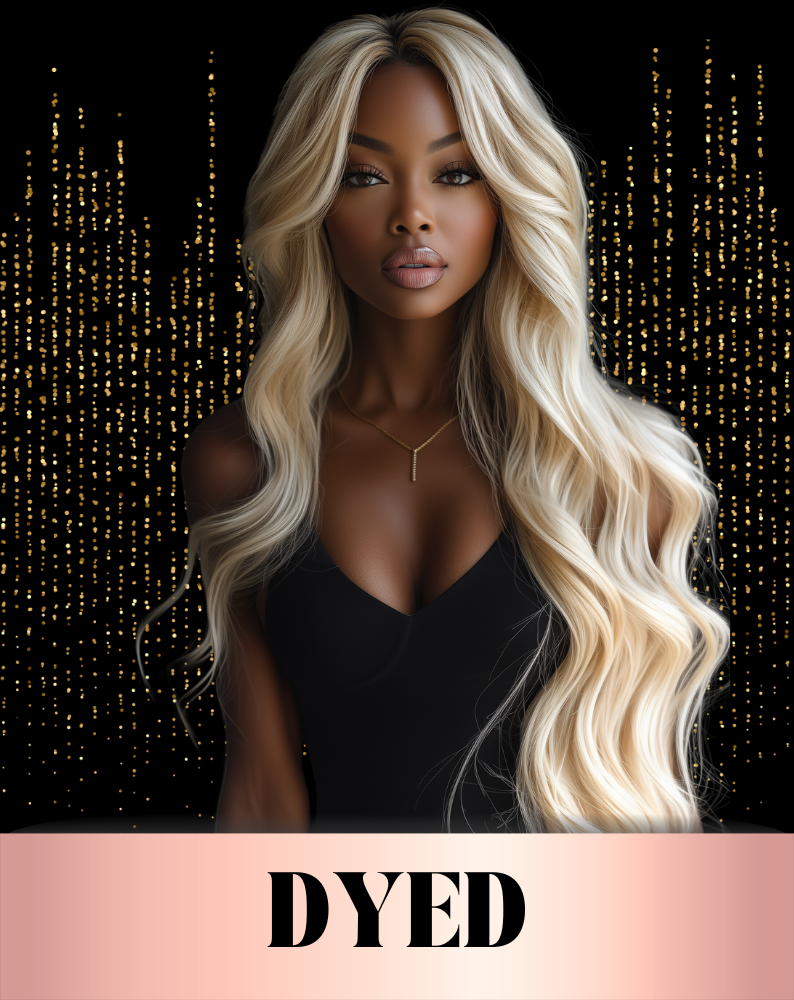 Blonde Temple Hair Extensions