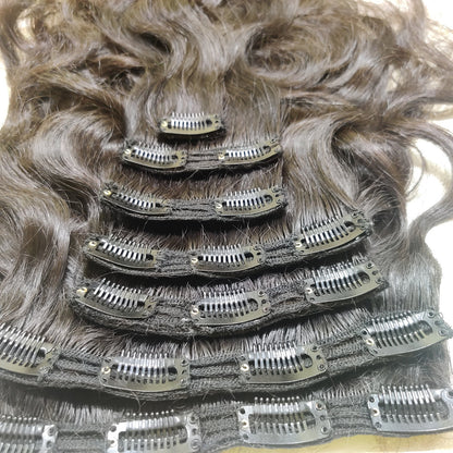 CLIP HAIR EXTENSIONS WAVY