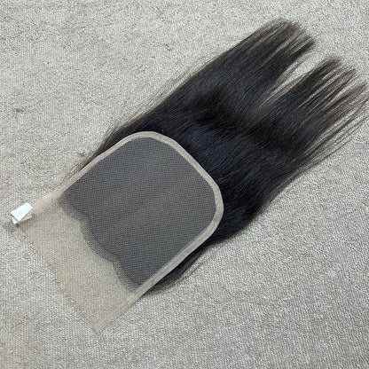 Transparent Lace Closure straight 5x5